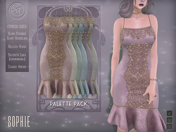 .:SF:. "Sophie" Dress - Palette Pack