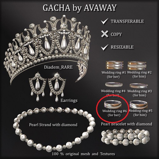 *AvaWay* Wedding ring #5 (for him)