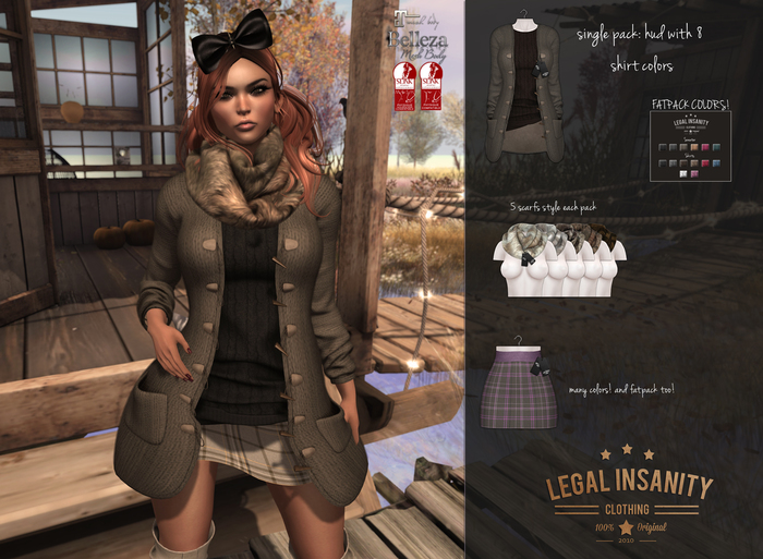 Legal Insanity - Shan mini skirts DEMO