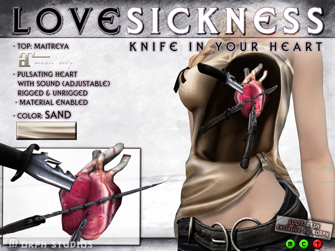 0o Love Sickness: SAND - KNIFE in my HEART (Maitreya)