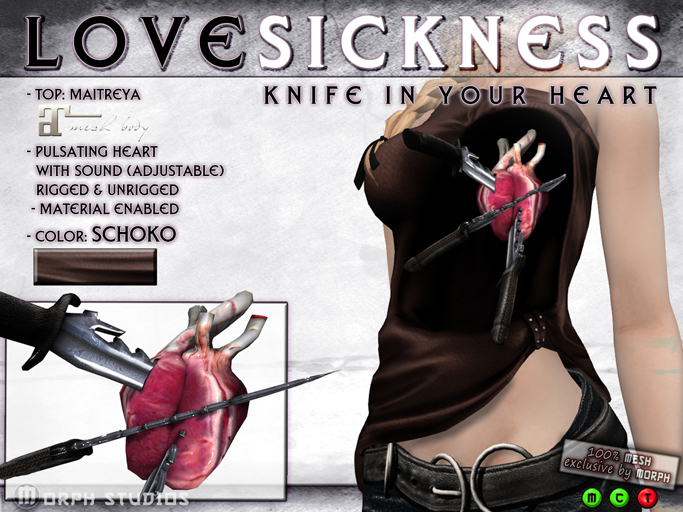0o Love Sickness: SCHOCO - KNIFE in my HEART (Maitreya)