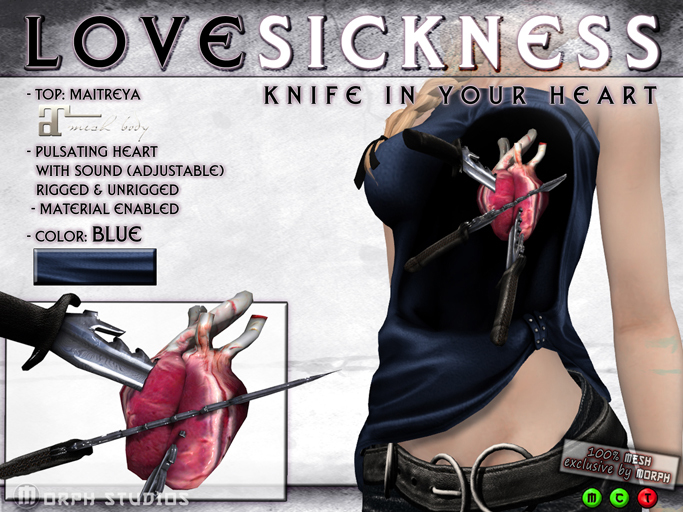 0o Love Sickness: BLUE - KNIFE in my HEART (Maitreya)