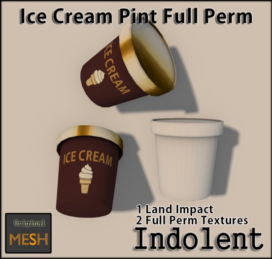 [INDO] Ice Cream Pint Full Perm 1LI