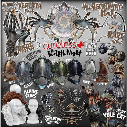 CURELESS [+] The Twelfth Night / Exoskeleton / SILVER
