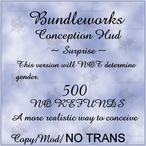 z Maternity_Bundleworks Maternity Conception Hud - Surprise Version