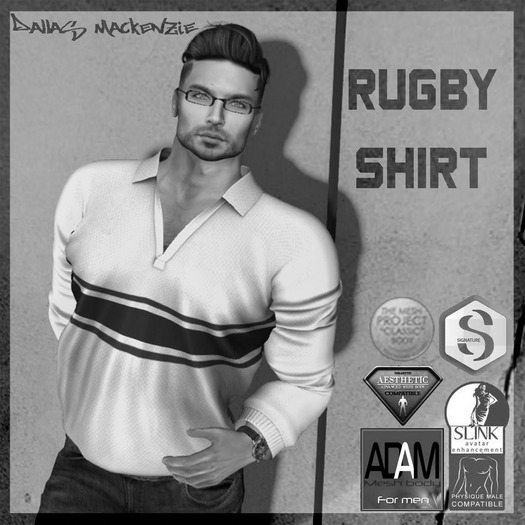 .::DM::. Striped Rugby Shirt - DEMO
