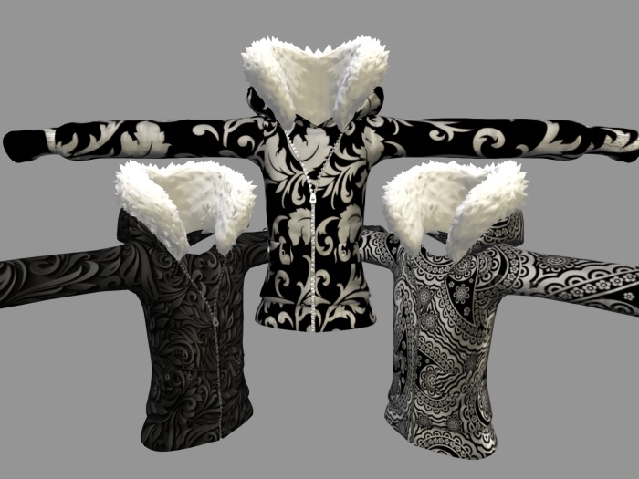 Oi, Brutha! Floral Mods [Kemono & AV 2.0 - Winter Jacket]