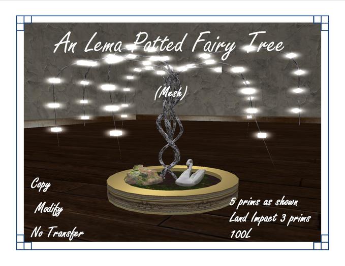 An Lema Potted Fairy Tree