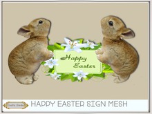 Creativ Garden Happy Easter Sign