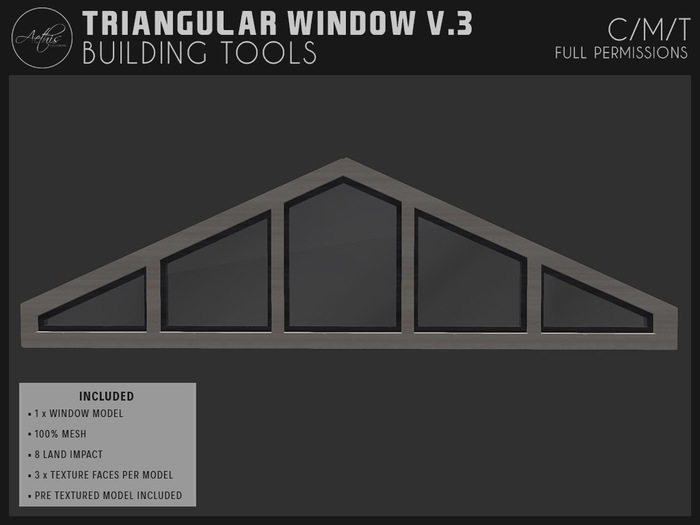 [AC] Triangular Mesh Window V3 - Full Permissions