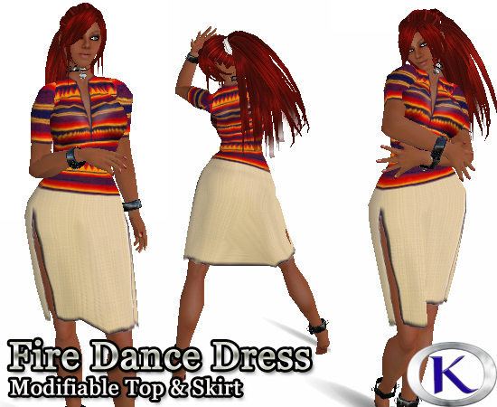 Fire Dance Dress