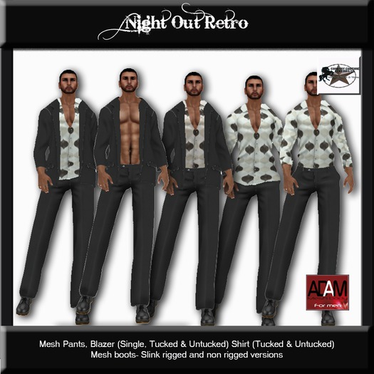 Country Couture Night Out Retro Adam