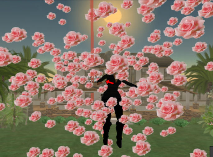 PinkRoseFlowerPoofer