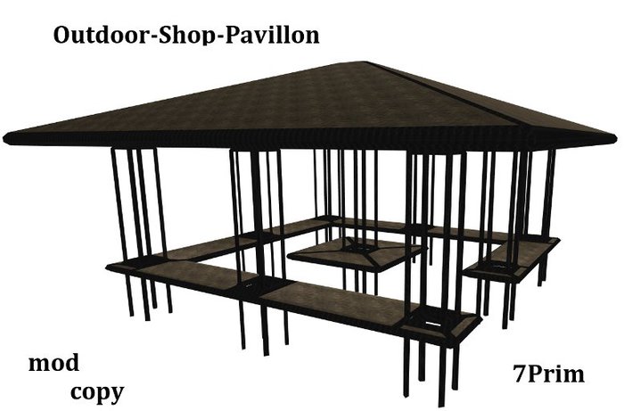 Outdoor Shop Pavillon