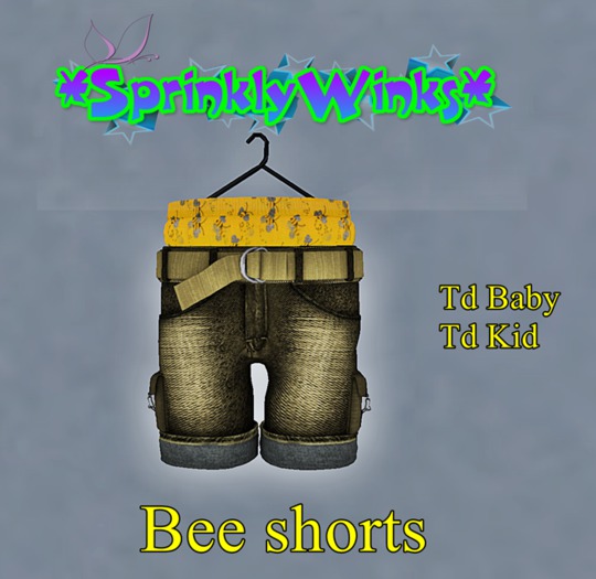 *S*W*G* Bee Shorts (TD)