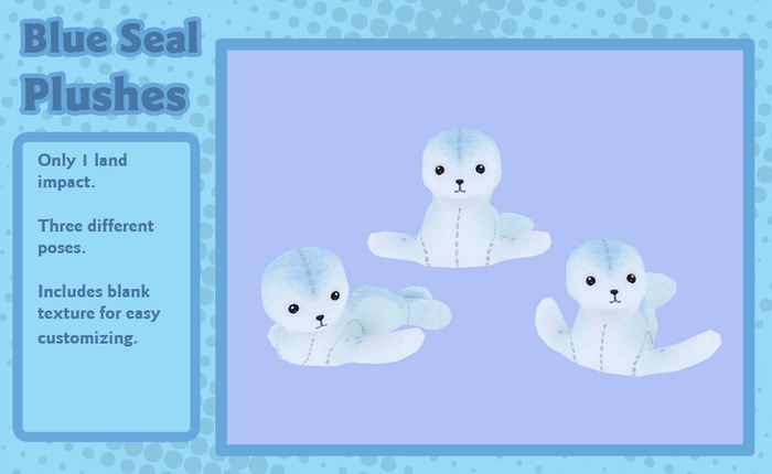 Liminality- Blue Seal Plushes