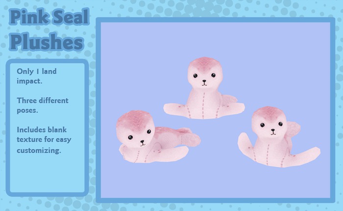 Liminality- Pink Seal Plushes