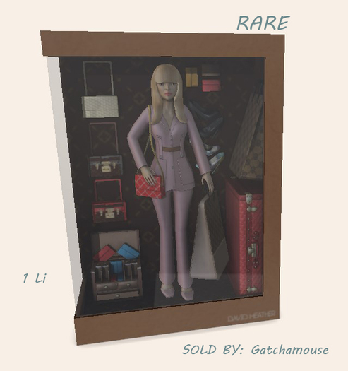 -David Heather-Fashionista Doll RARE