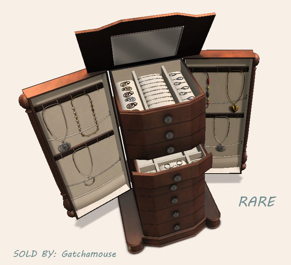 -David Heather-Jewelry Armoire RARE