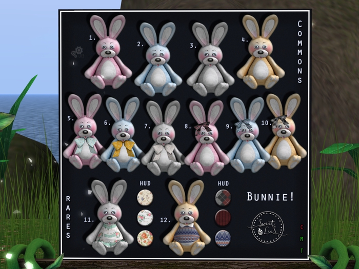 *SL* Bunnie Gacha - Sweet Lies Original Box 4 COMMON