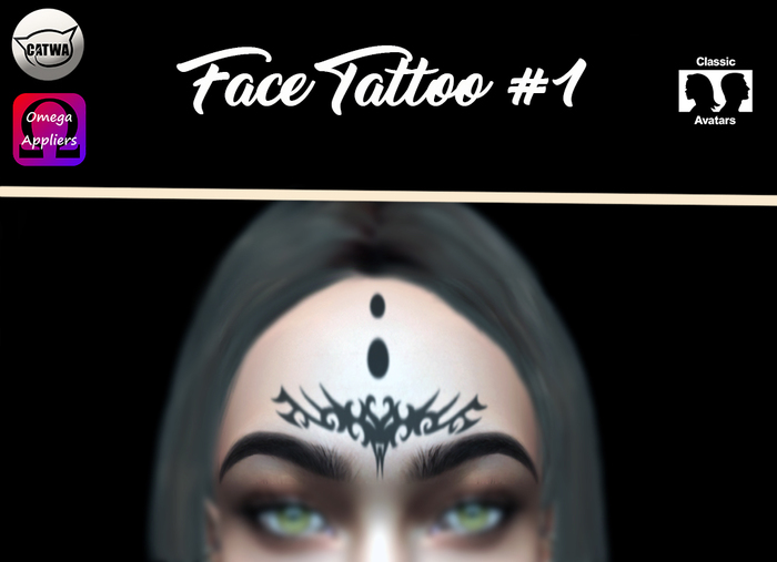 [Li:Li.Co] Face Tattoo #1