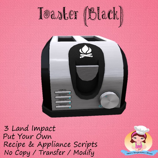 *PN* Toaster (Black) {Boxed}