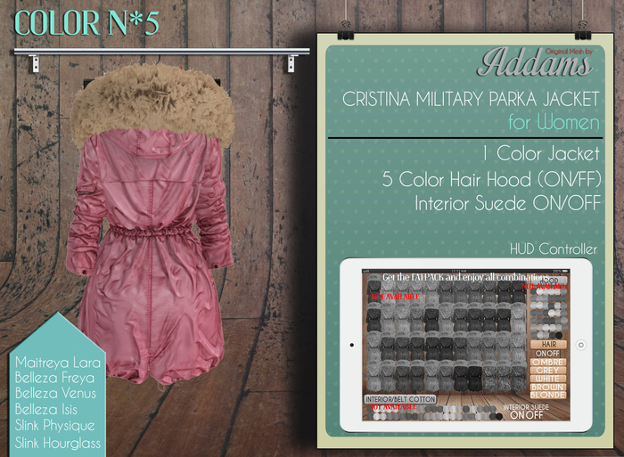 Addams - Military Parka Jacket - Cristina #05