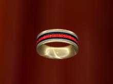 TM Diamond Channel Eternity RH Ring - BENTO