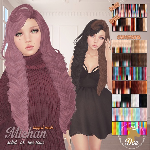 Doe: Michan (Solid) - Pastels
