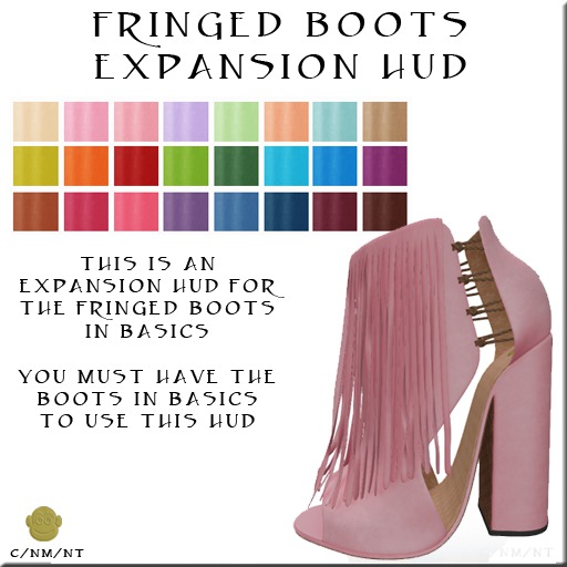 BM Fringed Boots Expansion HUD