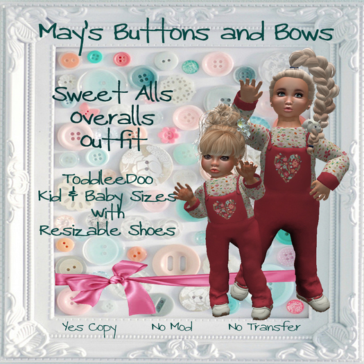 MBB * All Sweet Overalls Outfit (K&B)