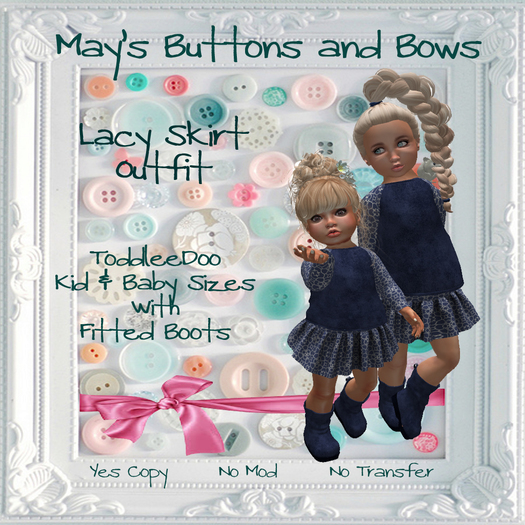 MBB * Lacy Skirt Outfit (K&B)