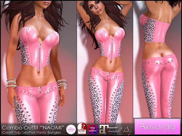 ALESSANDRA - Combo Outfit NAOMI PINK