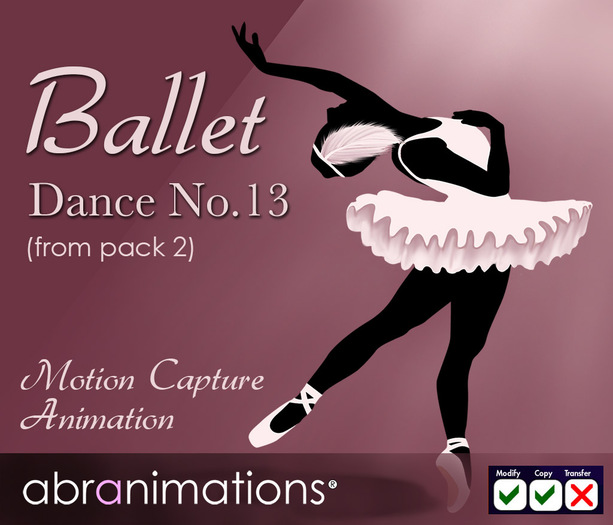 Ballet Dance 13 (from set 2) - Abranimations®