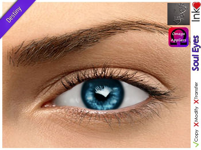 * Inkheart * - Soul Eyes - Destiny (4 Sizes S, M, G&O)