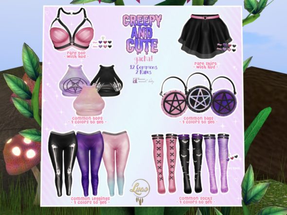Luas Cute & Creepy Bag Purple