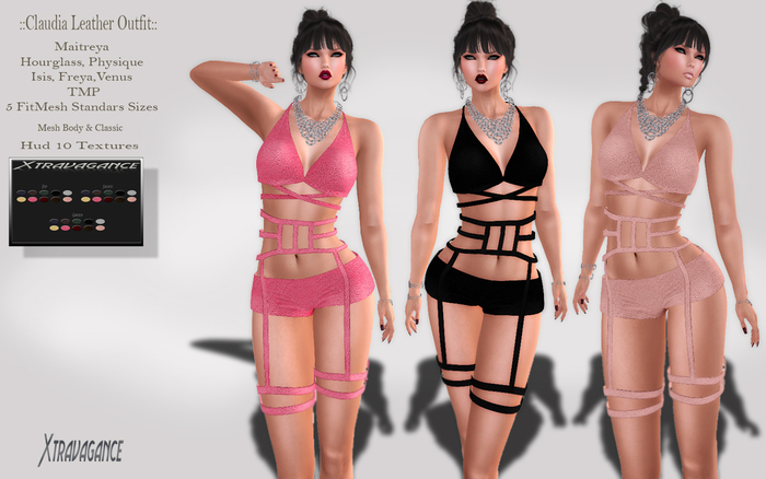 ::XT:: - Claudia Leather Outfit