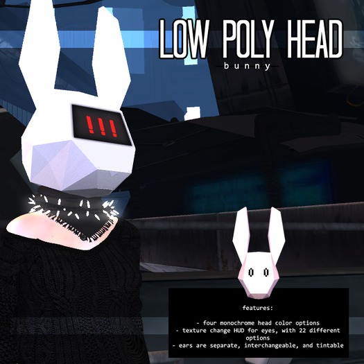 -LEXI- Low-Poly Bun Head