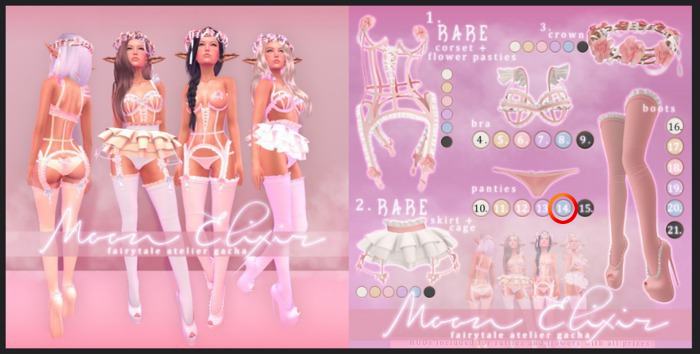 Moon Elixir - Fairytale Atelier - 14 - Lara - Panties - Sky