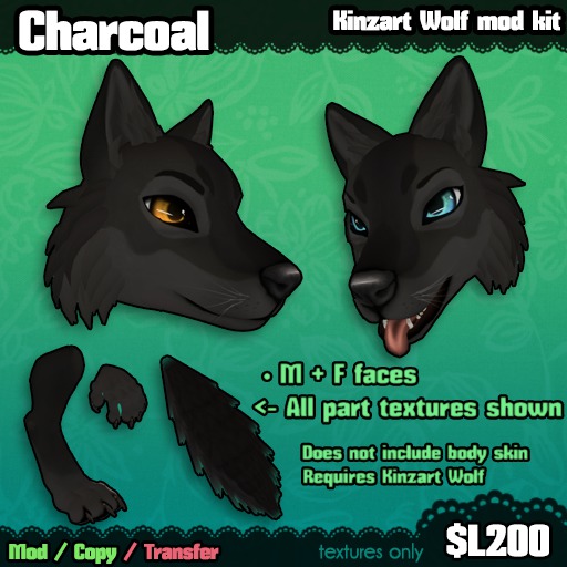 Charcoal - KZK Wolf [retired]