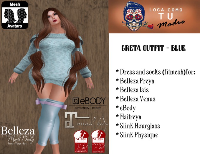 Greta Outifit BLUE