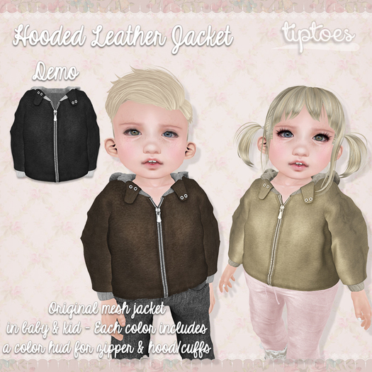 . tiptoes - Hooded Jacket Demo