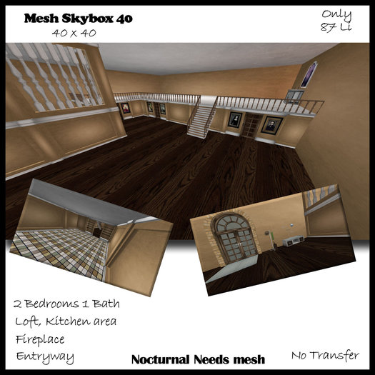 [NNm] Mesh Skybox 40 [Box]