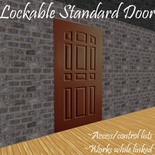 Lockable Standard Door v4.1