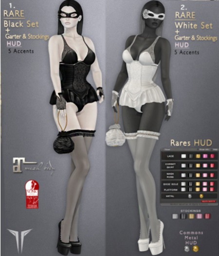 **RE** Juliett White Full Set Maitreya RARE