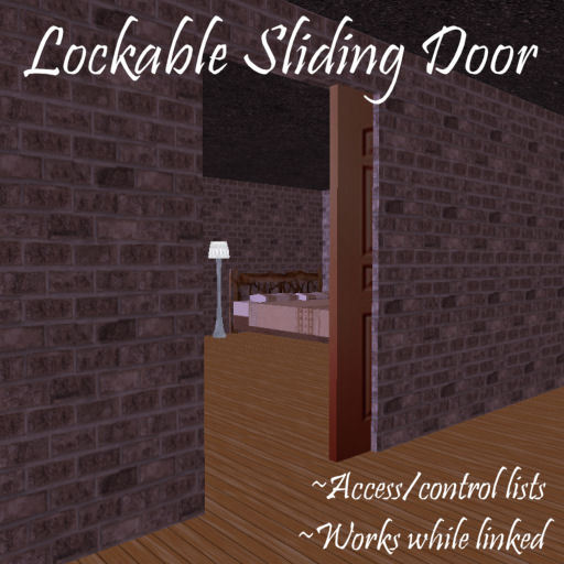 Lockable Sliding Door v4.1