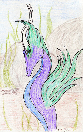 ~THGSD~ Purple seahorse dragon