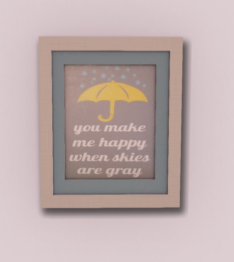 {D&D} You Make Me Happy Frame