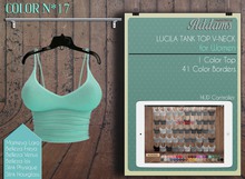 Addams Women's Tank Top - Mesh "Lucila" #17