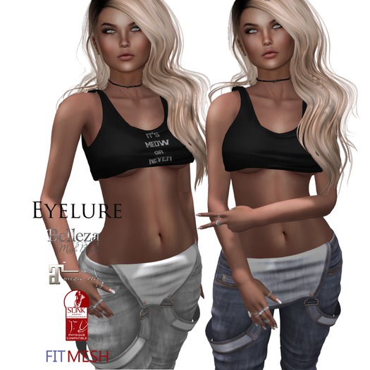 Eyelure MiniCrop   Black/Meow TWO PACK